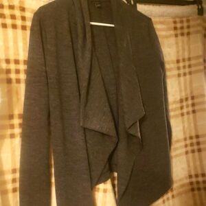 Gray Open Front Women's Jacket from Ann Taylor